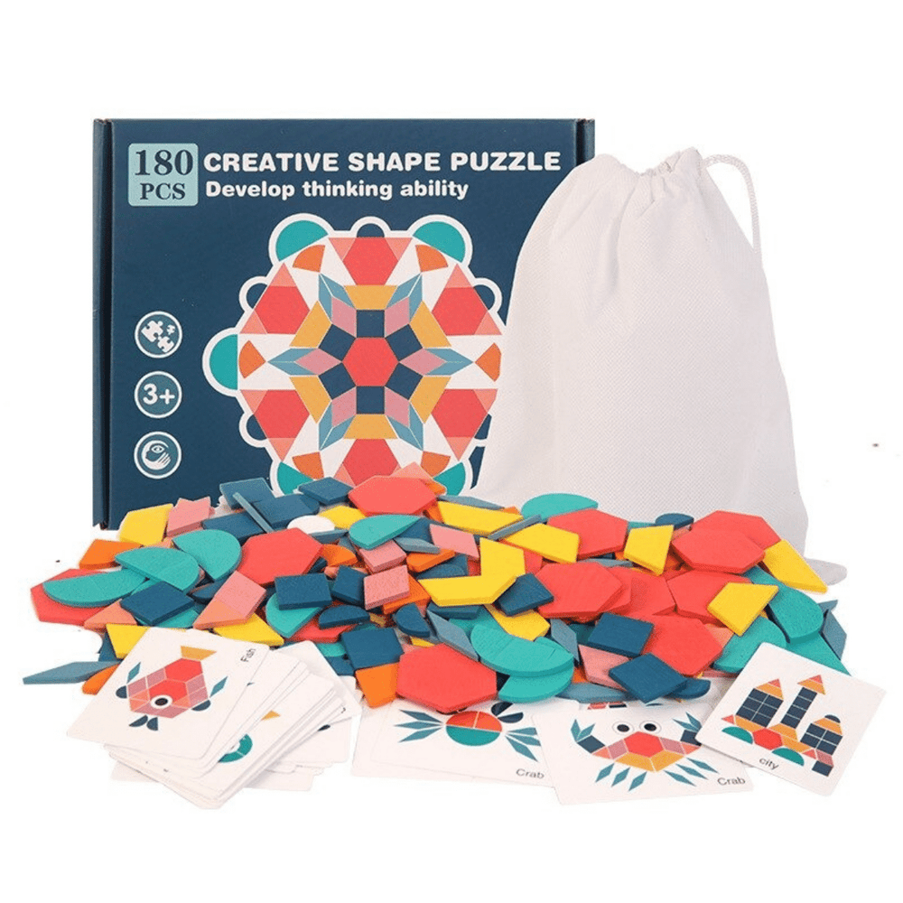 ! GeoCraft – Creatieve Geometrische Vormenpuzzel voor Kinderen