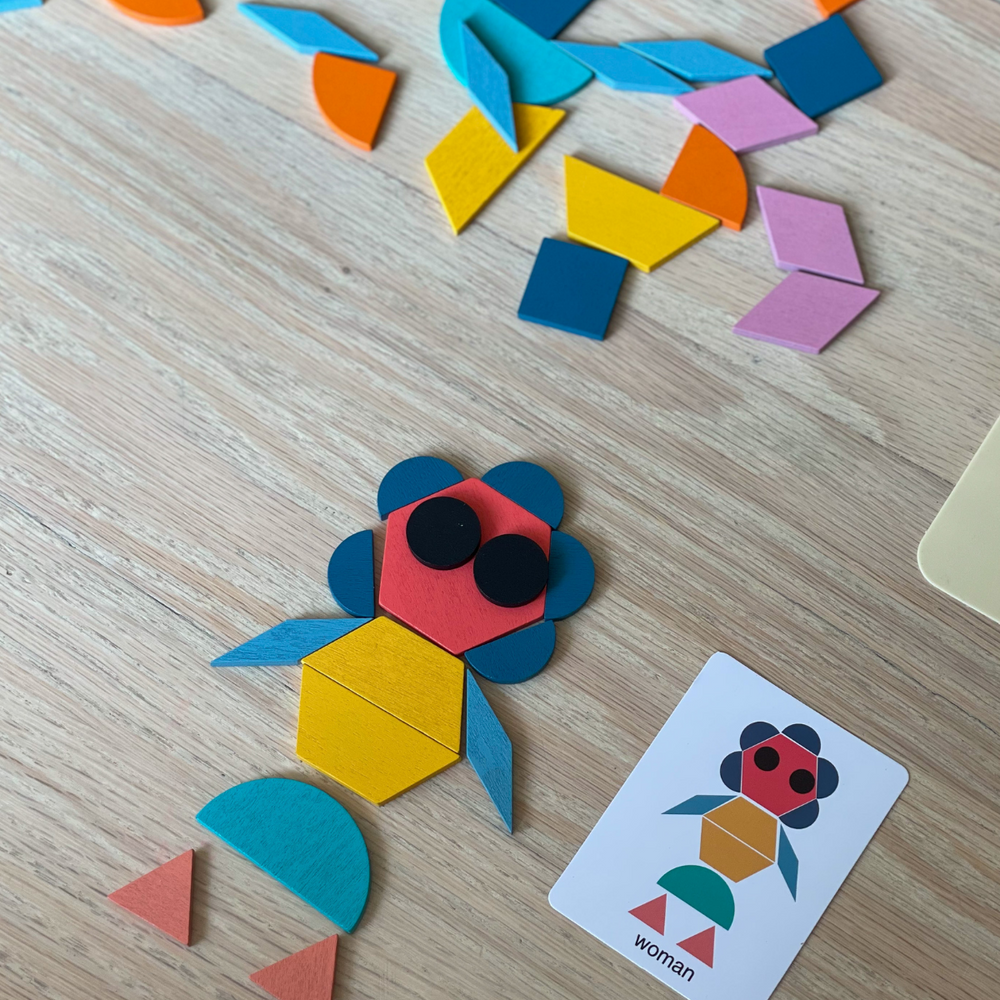 ! GeoCraft – Creatieve Geometrische Vormenpuzzel voor Kinderen