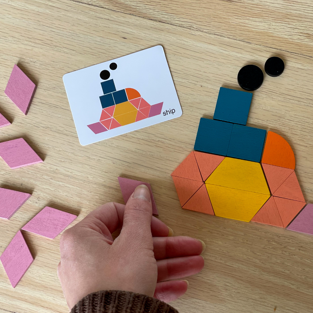 ! GeoCraft – Creatieve Geometrische Vormenpuzzel voor Kinderen