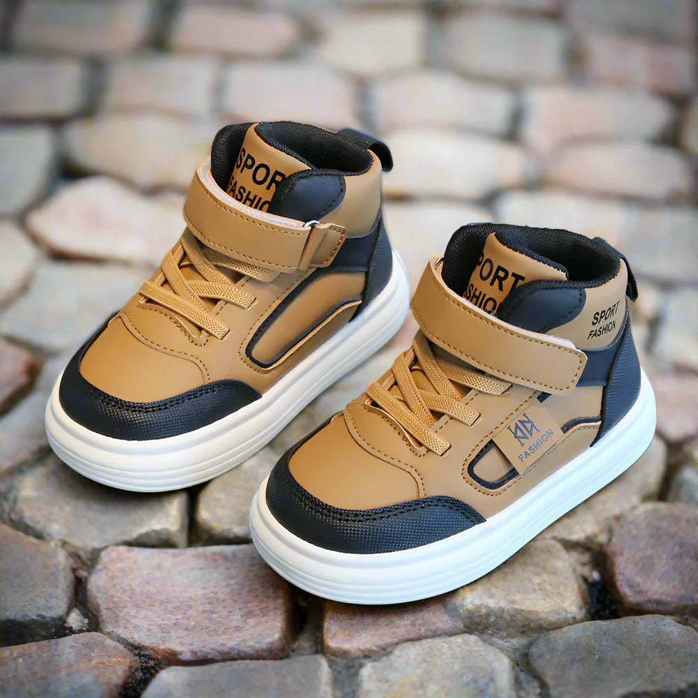 ! UrbanStep – Comfortabele & Flexibele Hoge Sneakers voor Kinderen